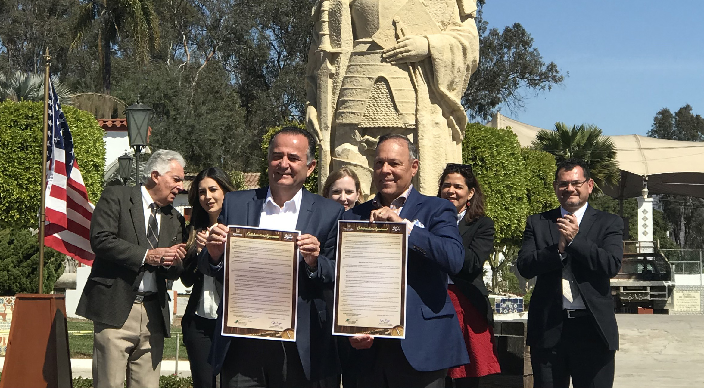 Ensenda - San Diego Signing Ceremony - March 6, 2018