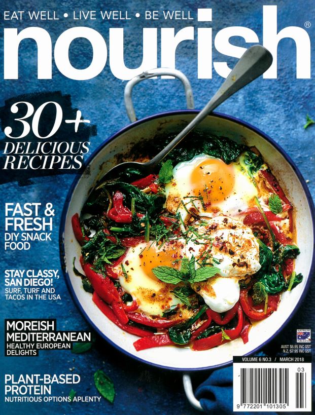 Nourish Magazine features San Diego on cover