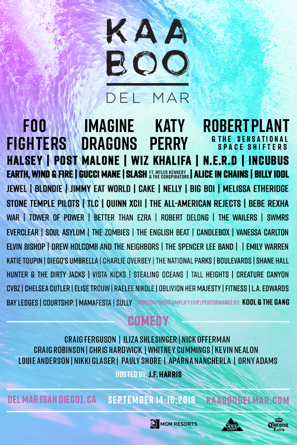Kaaboo Schedule 2022 Kaaboo Del Mar Lineup Announced - Get Your Tickets Early! - Sdta Connect  Blog