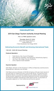 San Diego 2014 Annual Meeting Invitiation