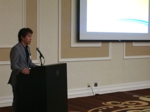 Riki Suzuki presenting at Global Ready China Event
