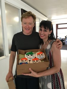 Conan O'Brien enjoys San Diego