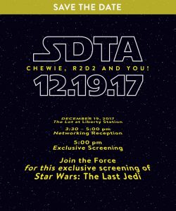 Star Wars: The Last Jedi San Diego Exclusive Screening for Members of SDTA