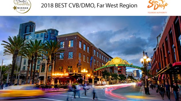 San Diego Tourism Authority wins 2018 Stella Award for Group Meetings