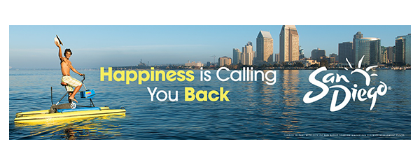Happiness is Calling You Back Ad Graphic - Water Sport 