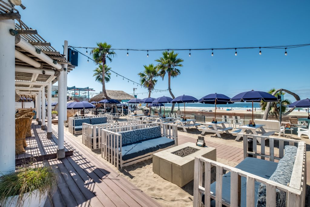 Belmont Park Beach House venue with beach views