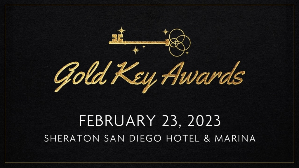 Gold Key Awards on February 23 2023 at the Sheraton San Diego Hotel and Marina